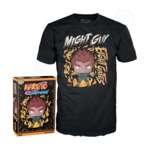 Naruto 8 Gates Guy Pop T-Shirt con scatola