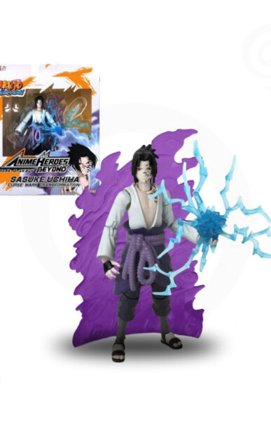 Bandai Anime Heroes Naruto Sasuke Uchiha with transformation